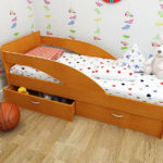 детская кровать с бортиками фото дизайн