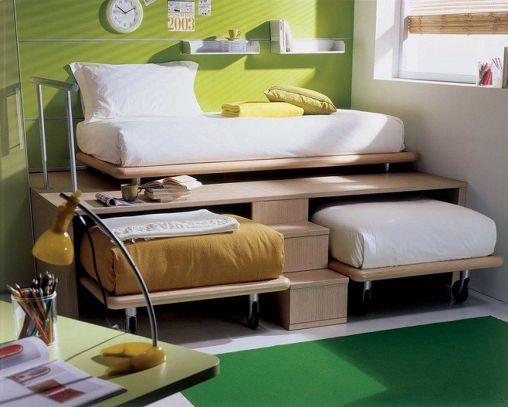 Кровать Для Двоих Детей В Маленькую Комнату