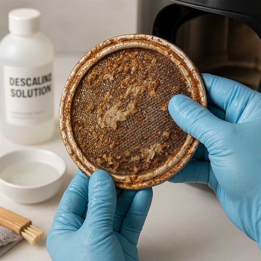 Как почистить фильтр парогенератора от грязи