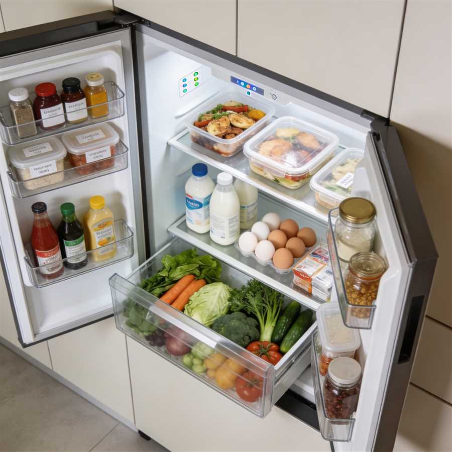 Как правильно разместить продукты в холодильнике