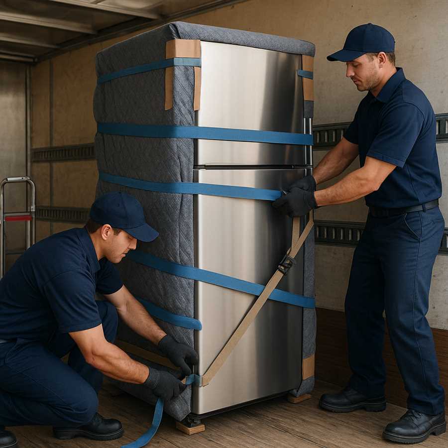 Как правильно транспортировать холодильник при переезде