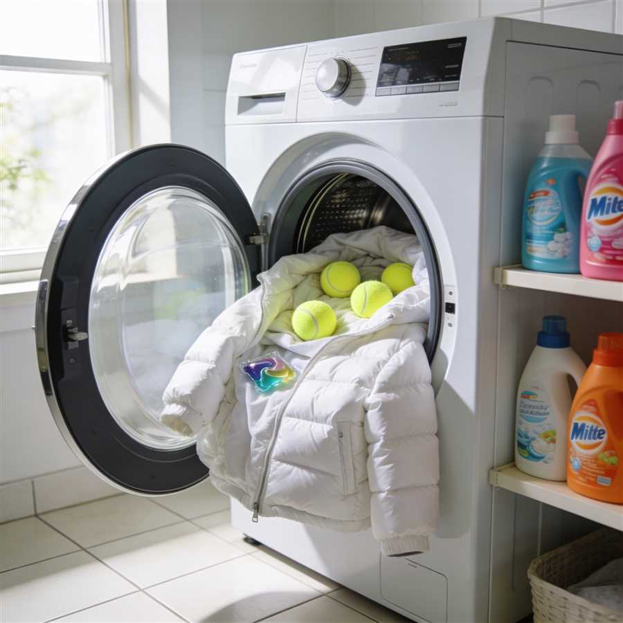Как стирать пуховик в стиральной машине без разводов