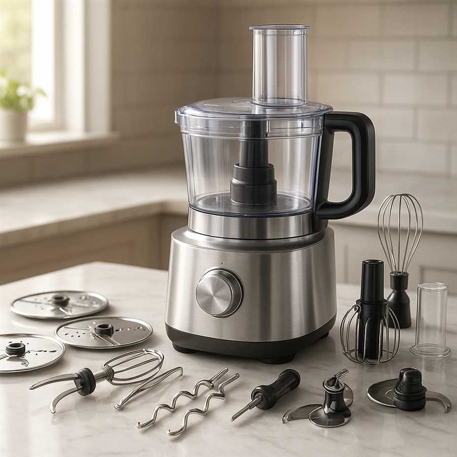 Как выбрать кухонный комбайн: насадки и функции