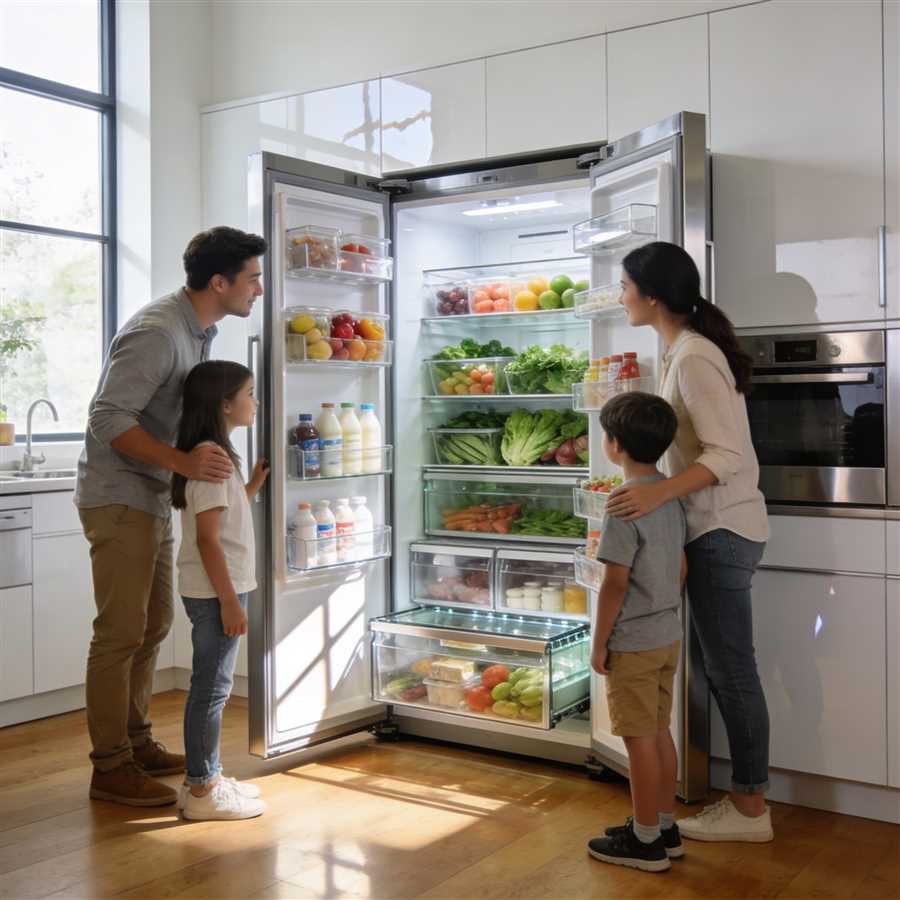 Как выбрать холодильник для семьи: объём и количество камер