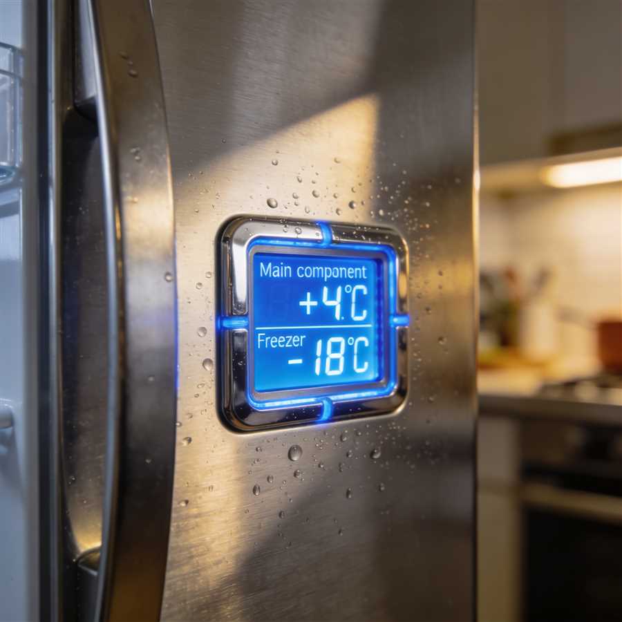 Какая температура должна быть в холодильнике и морозильнике