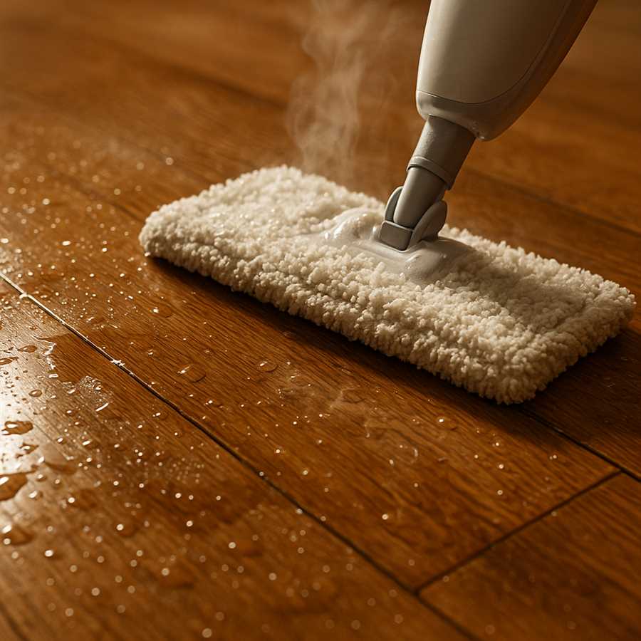 Почему паровая швабра оставляет влагу на полу