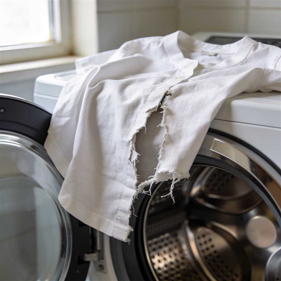 Почему стиральная машина рвёт бельё: причины и профилактика