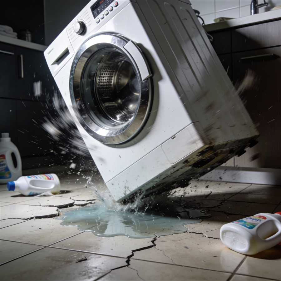 Почему стиральная машина вибрирует и прыгает при отжиме