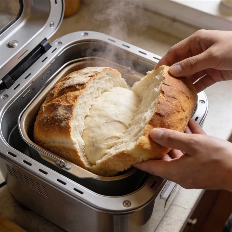 Почему хлебопечка не выпекает хлеб до конца