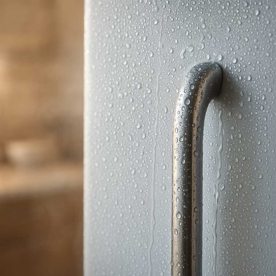 Почему холодильник потеет снаружи - конденсат на дверце Почему холодильник потеет снаружи: конденсат на дверце