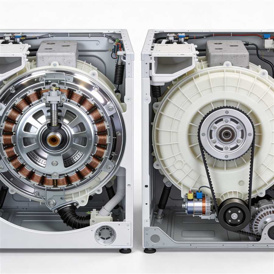 Прямой привод или ременной: что надёжнее в стиральной машине