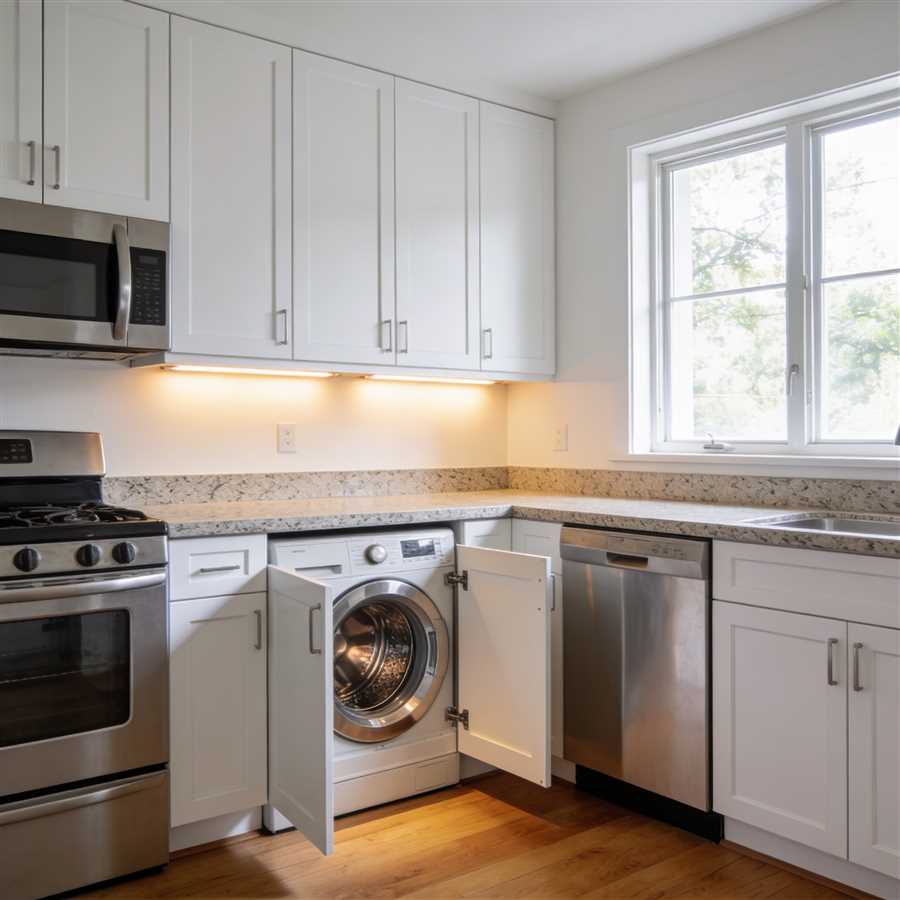 Встраиваемая стиральная машина на кухне - как выбрать Встраиваемая стиральная машина на кухне: как выбрать