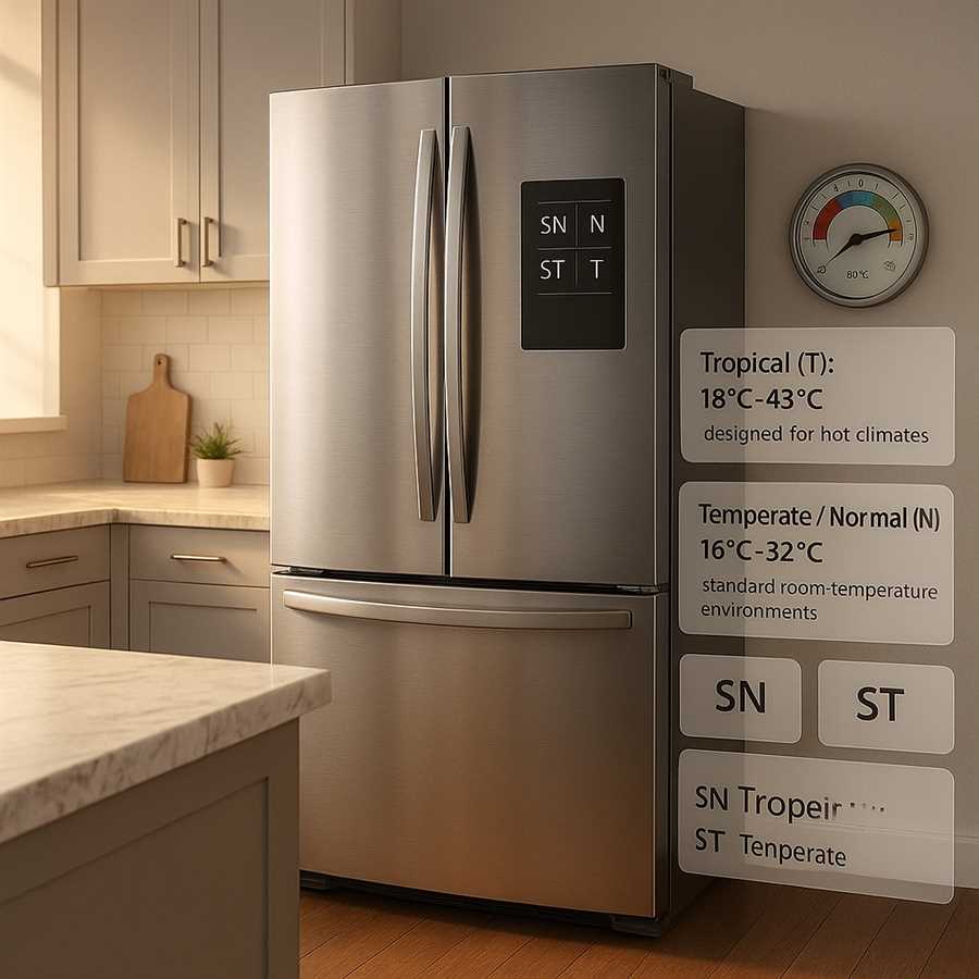 Холодильник с климатическим классом: что это и как выбрать