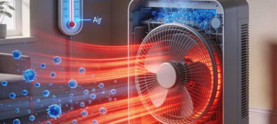 Почему тепловентилятор сушит воздух