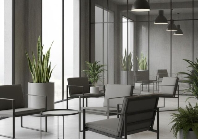 Почему металлическая мебель становится трендом для бизнеса
