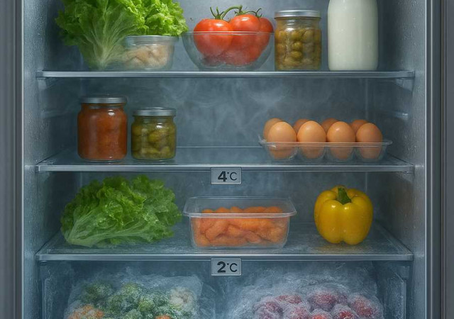 Почему холодильник перемораживает продукты на нижних полках