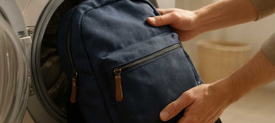Как стирать рюкзак в стиральной машине