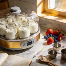 Йогуртница – как выбрать и готовить домашние йогурты