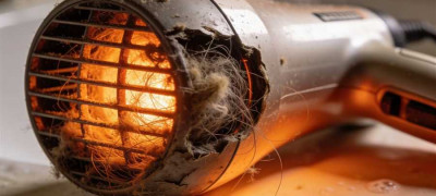 Почему фен перегревается и отключается