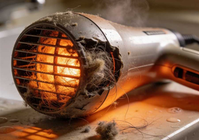 Почему фен перегревается и отключается