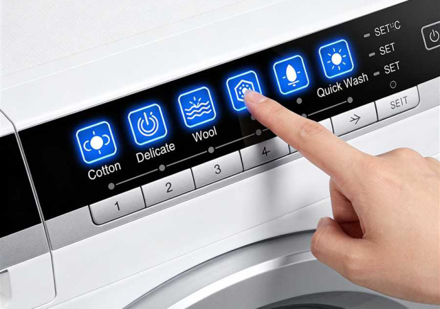 Режимы стирки – что означают символы на панели управления