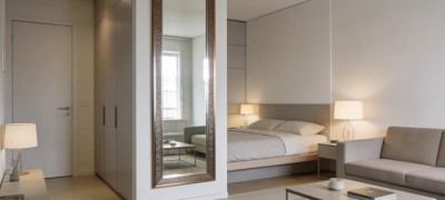 Как правильно расположить зеркало по фэншуй в квартире-студии: 7 работающих схем