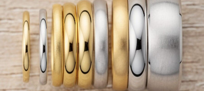 Как выбрать ширину обручального кольца под форму руки: таблица, советы и реальные примеры