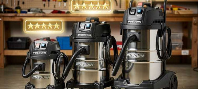 Рейтинг промышленных пылесосов для гаража и мастерской