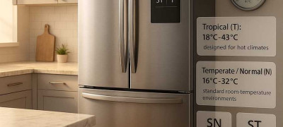 Холодильник с климатическим классом – что это и как выбрать