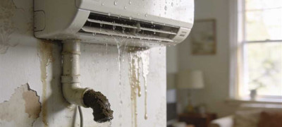Почему кондиционер капает вода внутри помещения