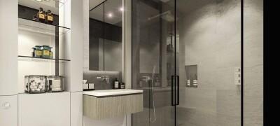 Устройство и виды встроенных шкафов в ванную комнату