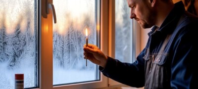 Как устранить мостики холода в пластиковых окнах своими руками