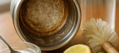Чем почистить термос от чайного налёта