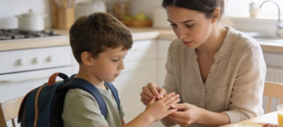 Крапивница у ребёнка и детский сад: когда можно идти, нужна ли справка