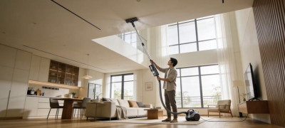 Пылесос для высоких потолков – выбор модели с длинной трубой