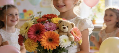 Букет на выпускной в детском саду: что принято дарить и почему это не розы