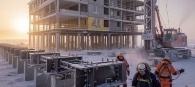 ЖБИ для вечной мерзлоты: какие изделия выбрать для строительства на Крайнем Севере