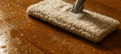 Почему паровая швабра оставляет влагу на полу