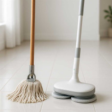 Как выбрать полотёр для дома – механический или электрический