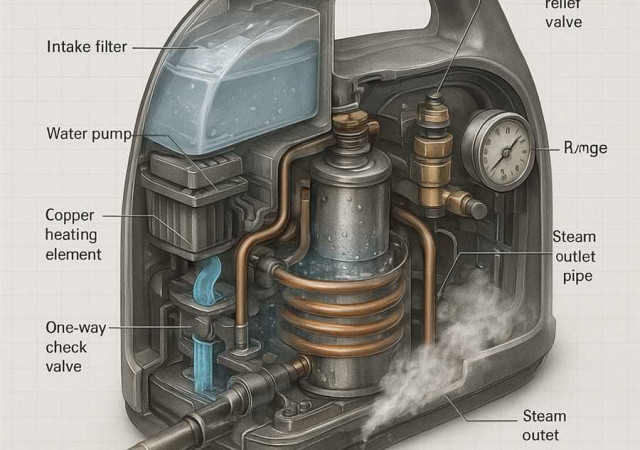 Почему пароочиститель издаёт странные звуки при работе
