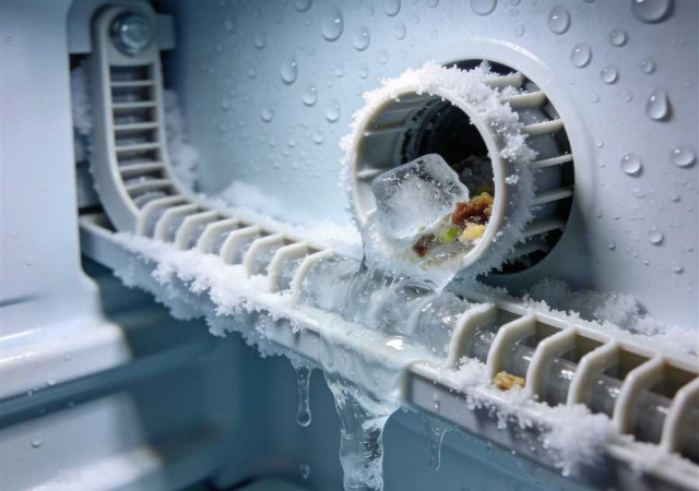 Почему холодильник течёт внутри – проверка дренажной системы