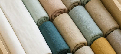 Хранение постельного белья – компактно