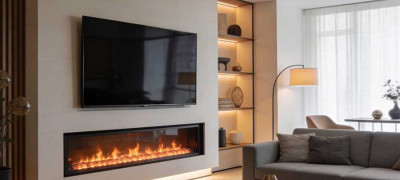 Как выбрать электрический камин для квартиры