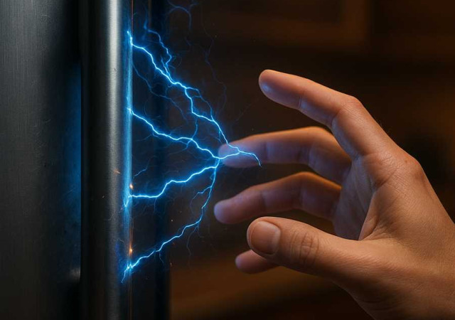 Почему холодильник бьёт током при касании корпуса