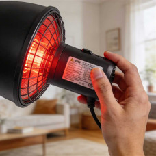 Как выбрать инфракрасную лампу для прогревания