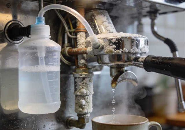 Как почистить кофемашину от накипи – декальцинация