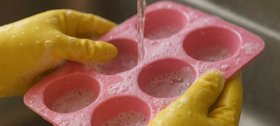 Чем почистить силиконовые формы для выпечки