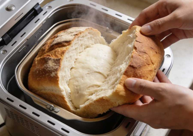 Почему хлебопечка не выпекает хлеб до конца