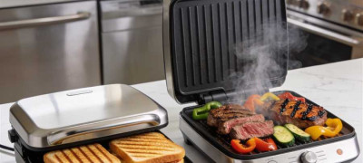 Как выбрать электрогриль для дома – контактный или бесконтактный