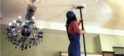 Как мыть натяжные потолки в домашних условиях